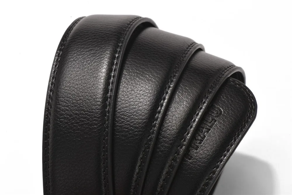 Men's Automatic Buckle Leather Belt