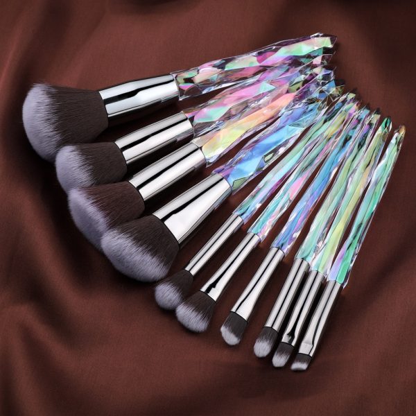 Diamond Makeup Brushes Set