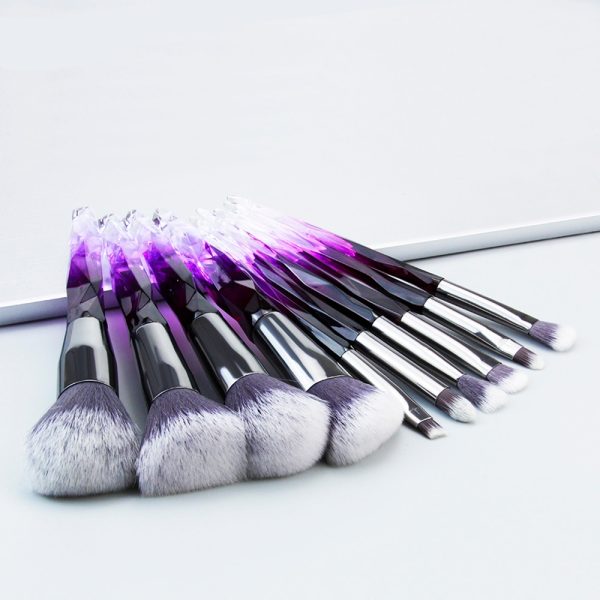 Diamond Makeup Brushes Set - Image 3