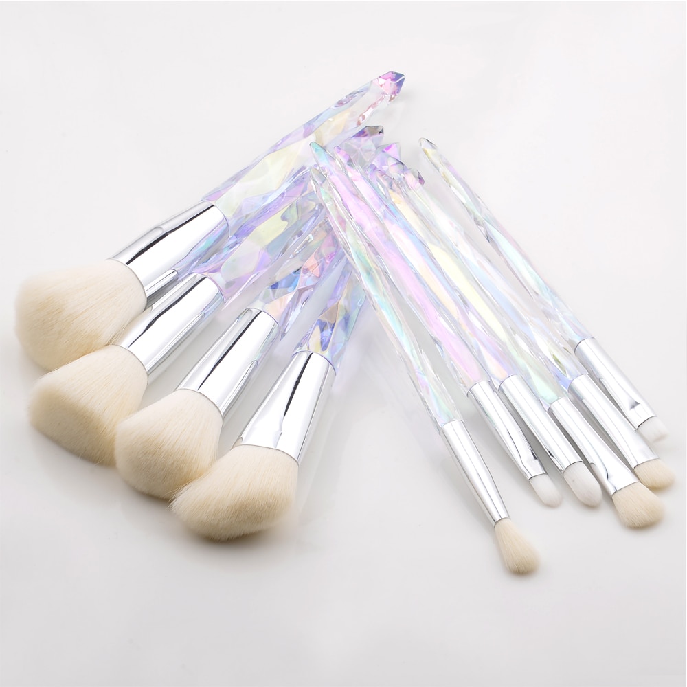 Diamond Makeup Brushes Set