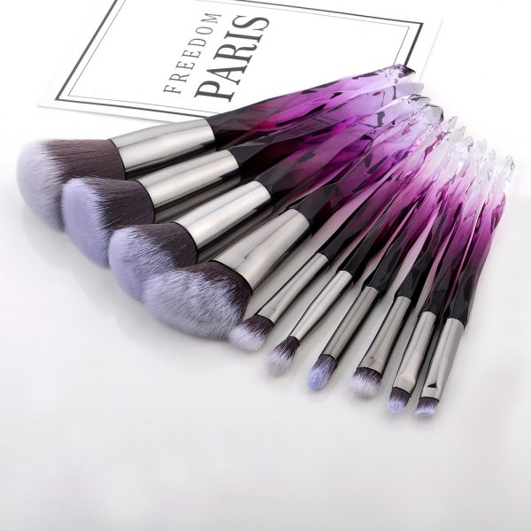 Diamond Makeup Brushes Set - Image 4